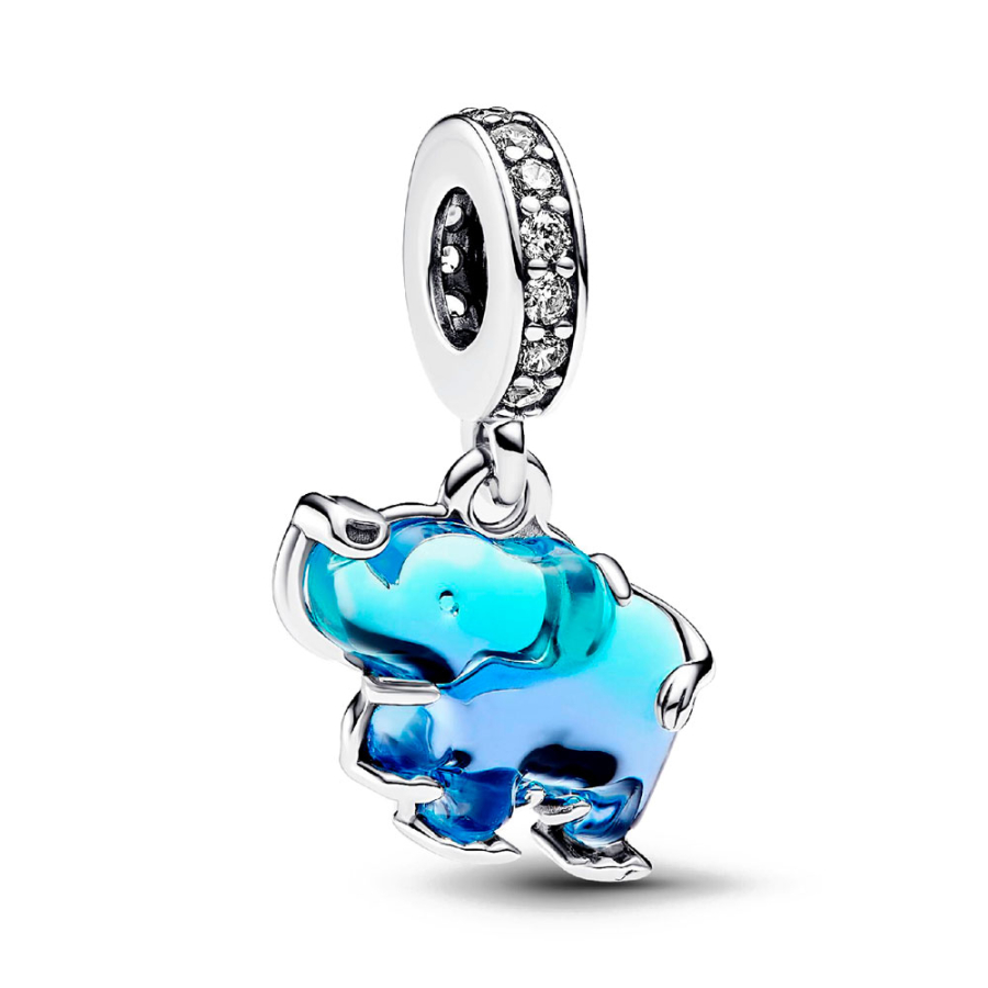pingente-de-elefante-de-cristal-azul-793339c01 pingente-de-elefante-de-cristal-azul-793339c01