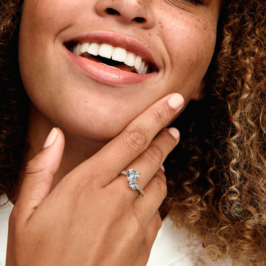 bague-en-or-14-carats-double-coeur-brillant-161198c01 bague-en-or-14-carats-double-coeur-brillant-161198c01