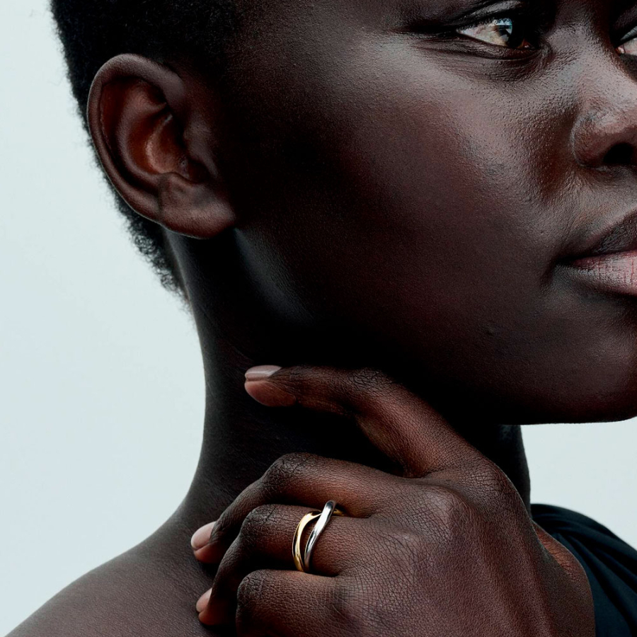 bague-a-anneaux-bicolores-entrelaces-163262c00 bague-a-anneaux-bicolores-entrelaces-163262c00