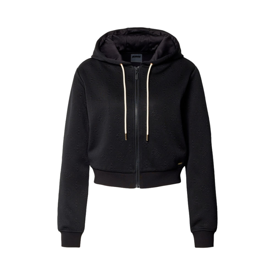 full-zip-hoodie-with-all-over-logo full-zip-hoodie-with-all-over-logo