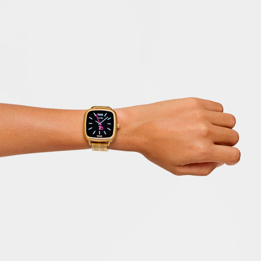 smartwatch-d-connect-com-pulseira-em-aco-ipg-dourado smartwatch-d-connect-com-pulseira-em-aco-ipg-dourado