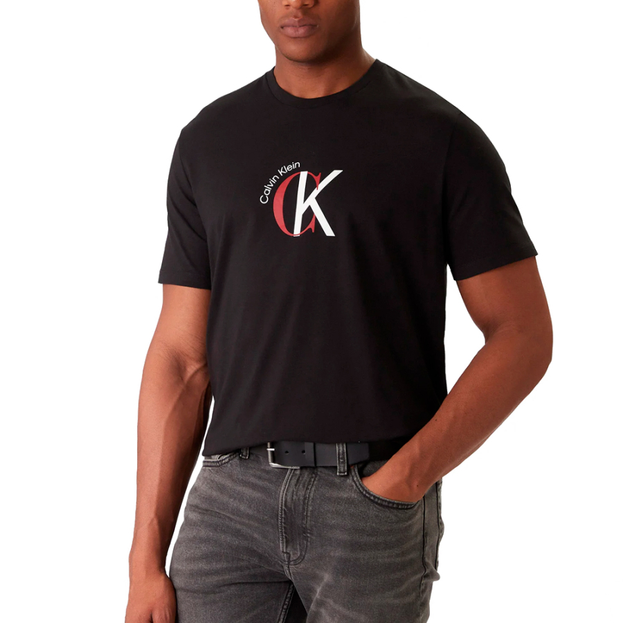 t-shirt-con-monogramma-sul-davanti t-shirt-con-monogramma-sul-davanti