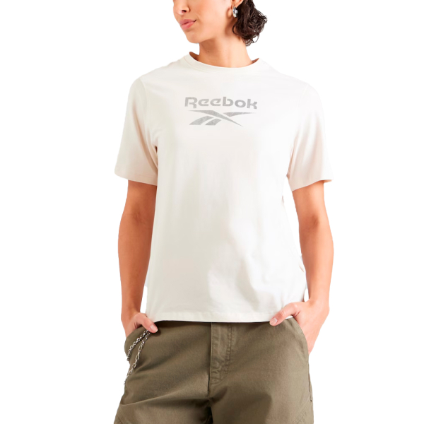 Reebok T-shirts hauts et polos Beige - T-SHIRT IMPRIM GRAPHIQUE BONNIE - XS - Ref 21 €