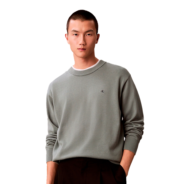 Calvin Klein Vestes en maille et pulls Gris - Pull monogramm ample - XXL - Ref 63 €