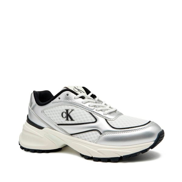 Calvin Klein Chaussures de course Trailblazer avec mlange de mesh - 38 Argent- Ref 98 €