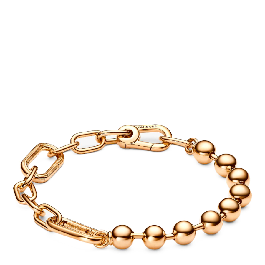 bracelet-a-maillons-et-spheres-metalliques