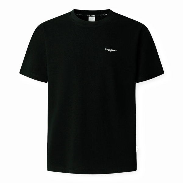 Pepe Jeans T-shirts Noir - T-shirt logo imprim coupe classique - M - Ref 19 €