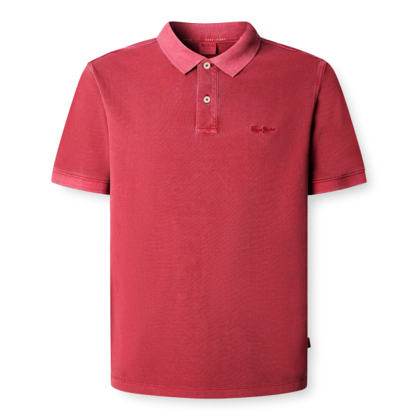 Pepe Jeans Polos Rouge - polo en piqu coupe ajuste - S - Ref 37 €