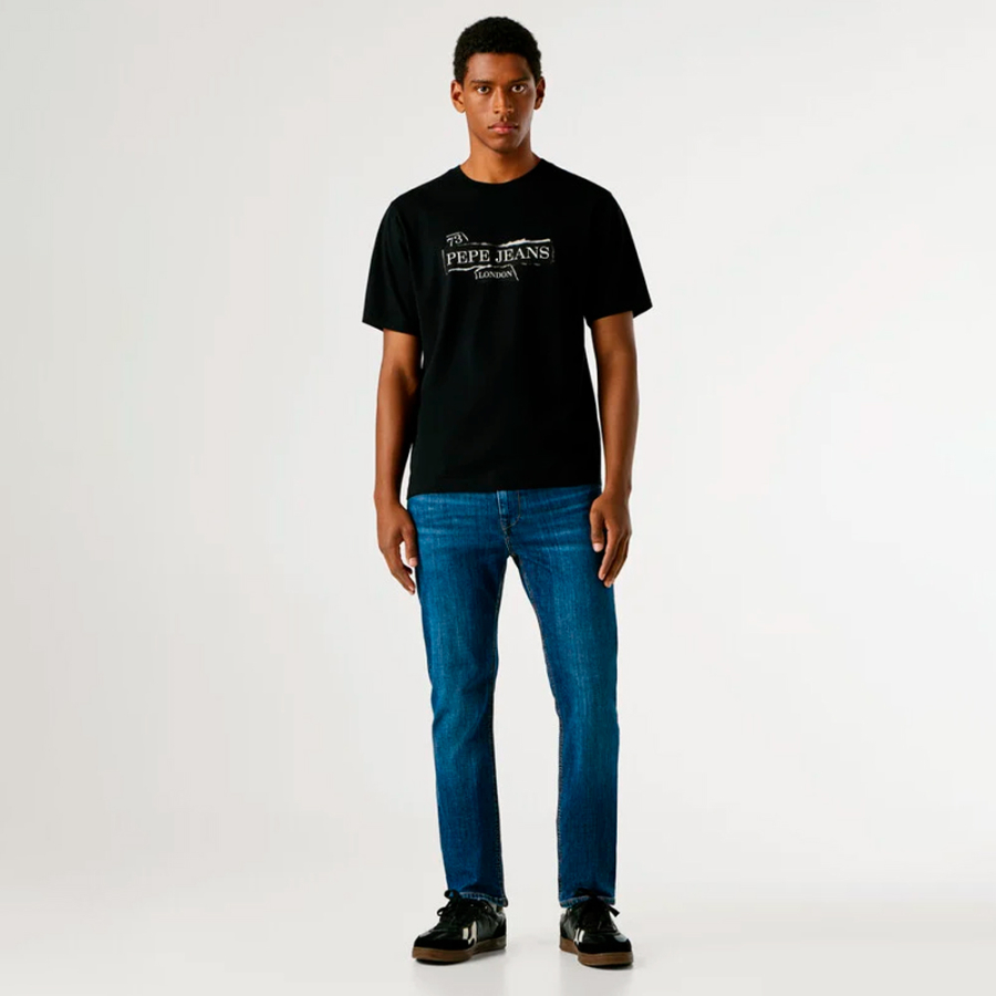 camiseta-de-corte-regular-com-estampa-do-logotipo camiseta-de-corte-regular-com-estampa-do-logotipo