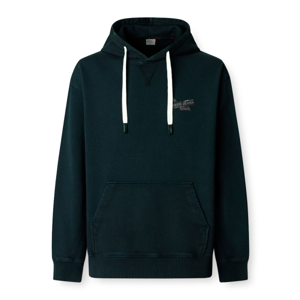 Pepe Jeans Vestes en maille et pulls Noir - Sweat capuche coupe dcontracte - S - Ref 59 €