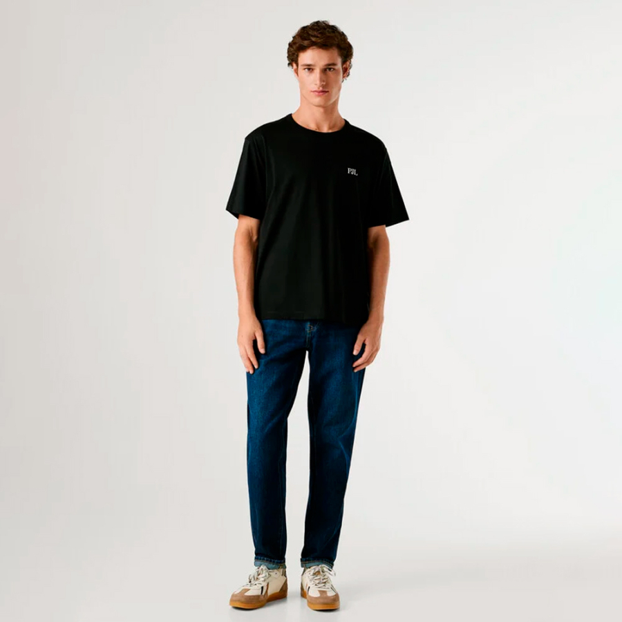 t-shirt-avec-dos-imprime-coupe-decontractee t-shirt-avec-dos-imprime-coupe-decontractee