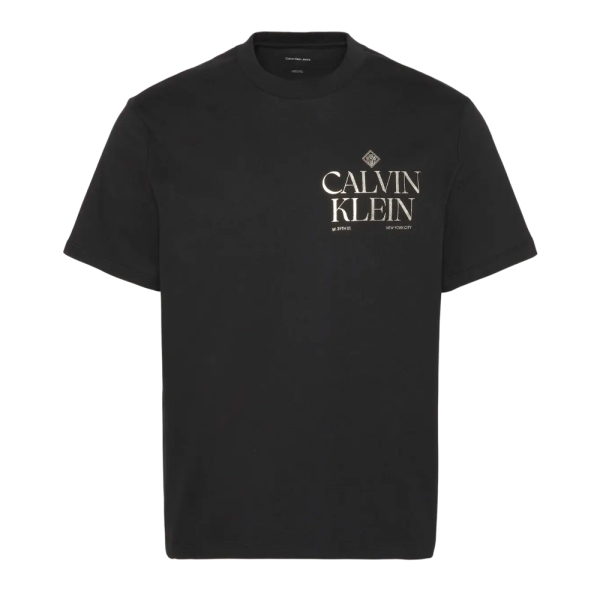 Calvin Klein T-shirts Noir - T-shirt logo graphique rose classique - XL - Ref 35 €