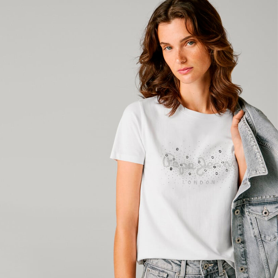 t-shirt-mit-strass-logo t-shirt-mit-strass-logo