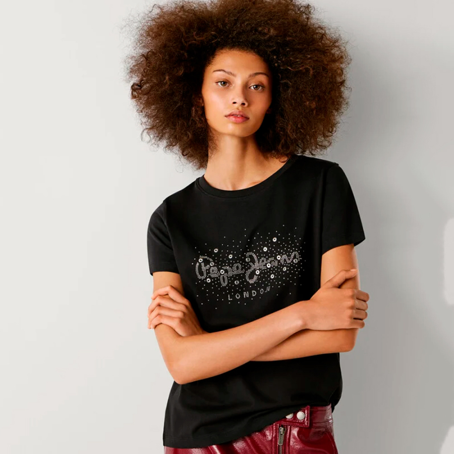 t-shirt-a-logo-strass