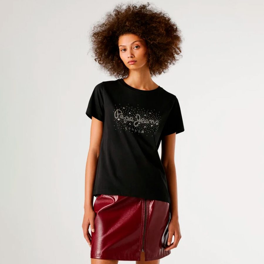 t-shirt-a-logo-strass