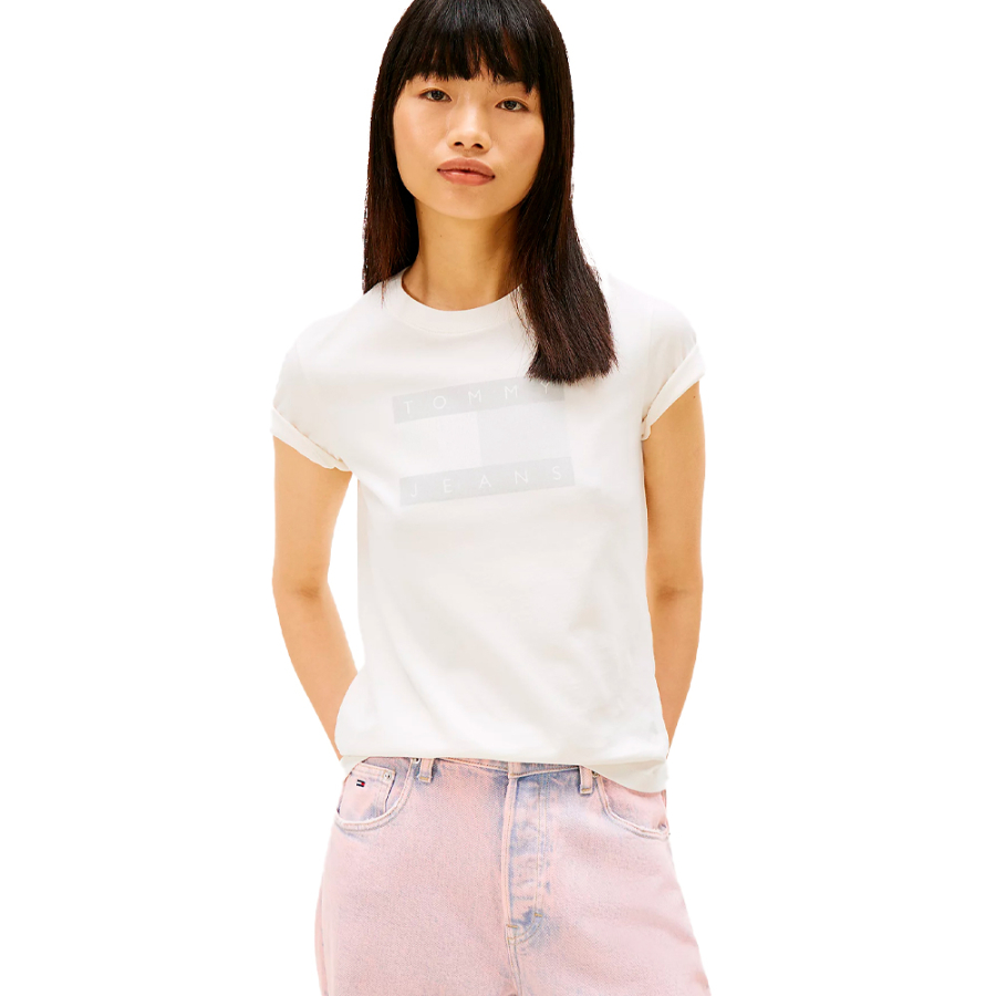 t-shirt-con-logo-tonale-tommy-hilfiger