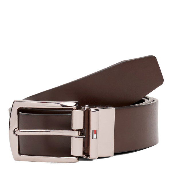 Tommy Hilfiger Ceinture rversible en cuir Denton - 90 Brun- Ref 58 €