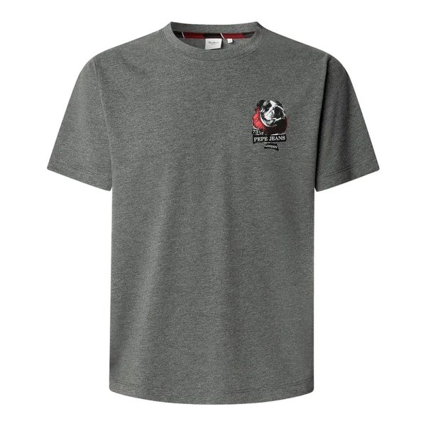 Pepe Jeans T-shirts Gris - T-shirt graphique imprim coupe classique - XL - Ref 22 €