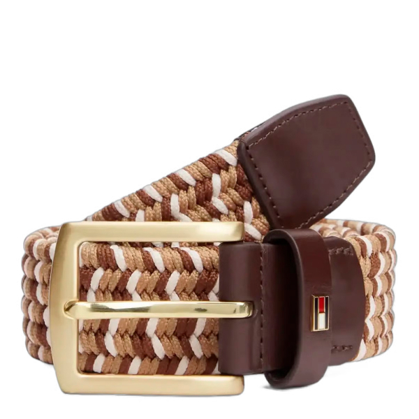 Tommy Hilfiger Ceinture Denton avec boucle rectangulaire - 100 Brun- Ref 49 €