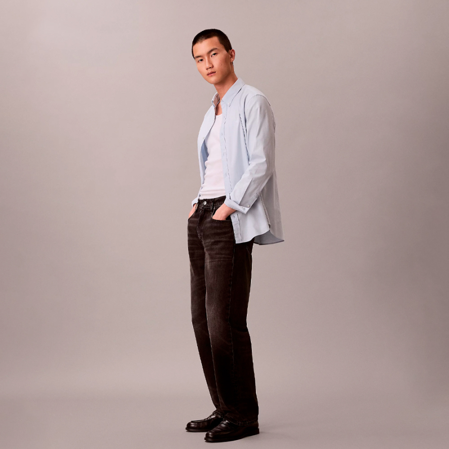 camicia-classica-oxford-con-bottoni