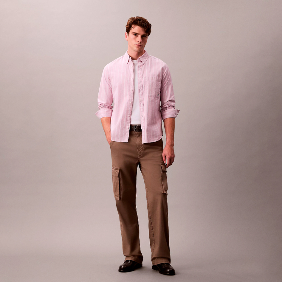 chemise-oxford-classique-a-rayures-et-boutons