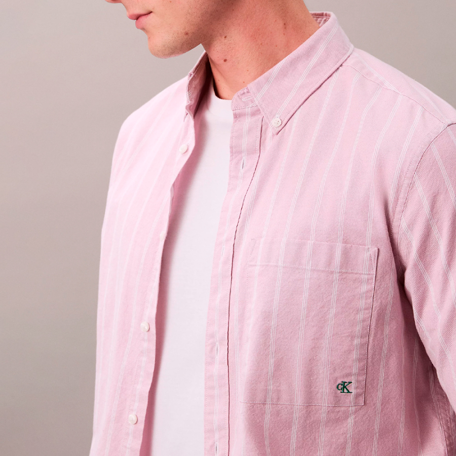 chemise-oxford-classique-a-rayures-et-boutons