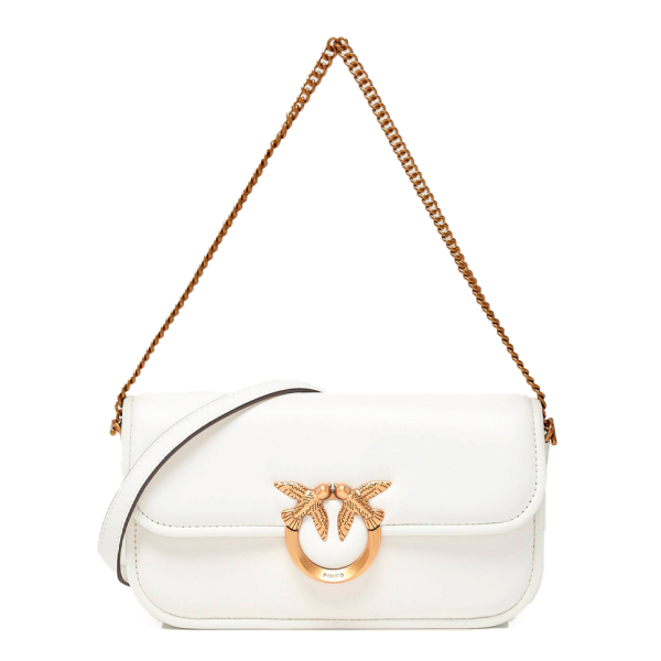 Pinko SAC HORIZONTAL LOVE BOX - U Blanc- Ref 329 €