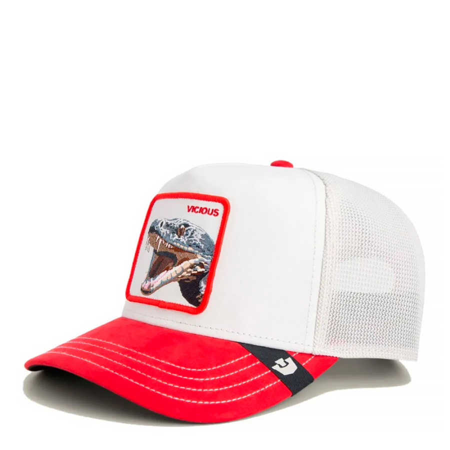 cappello-in-camoscio-con-serpente