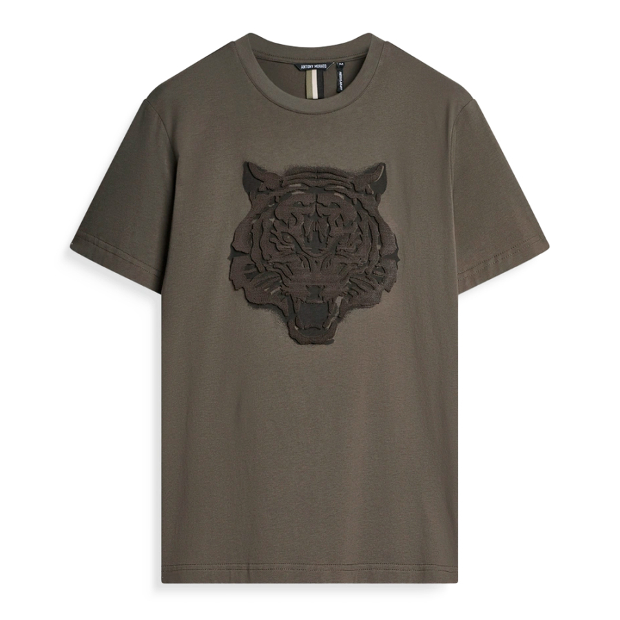 t-shirt-a-imprime-tigre-coupe-classique