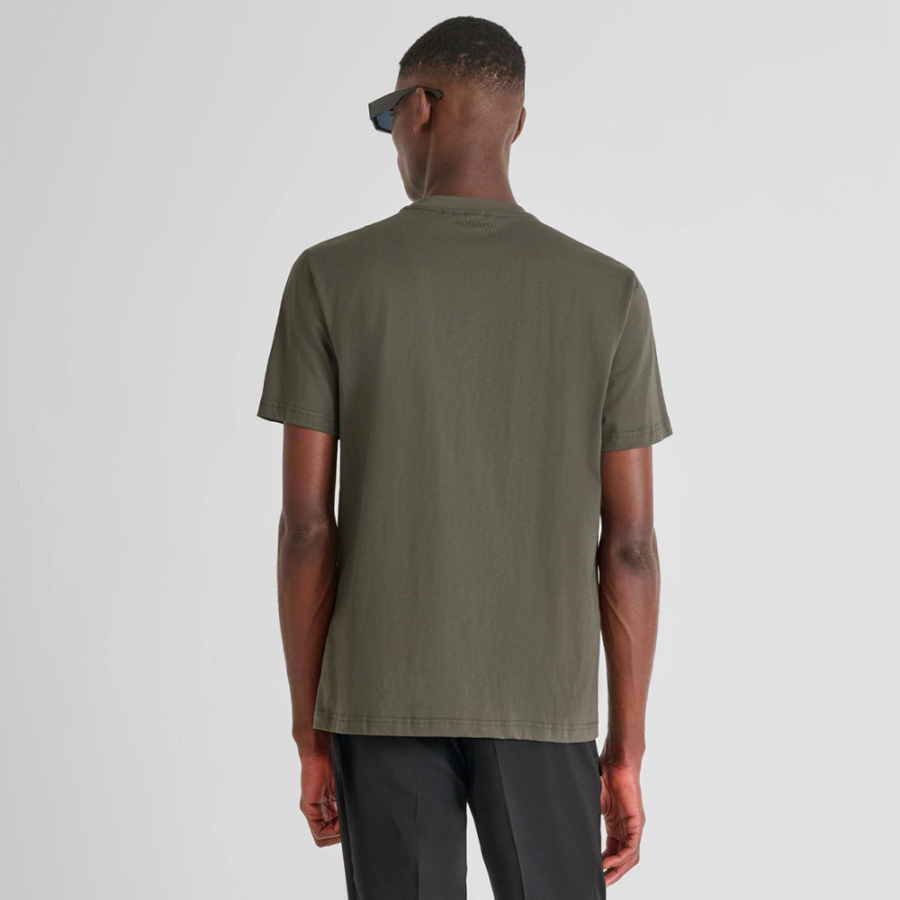 t-shirt-a-imprime-tigre-coupe-classique