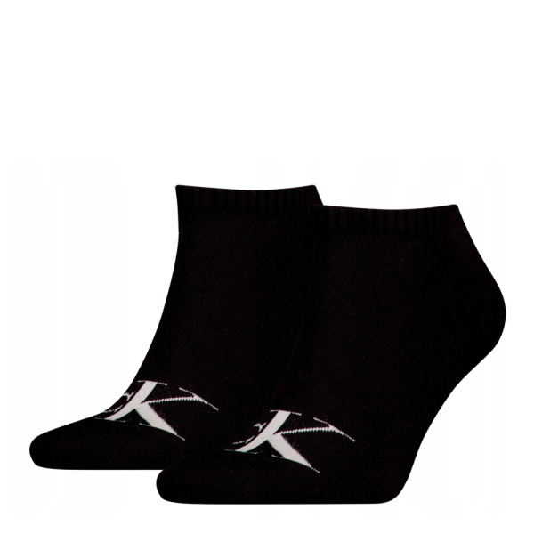 Calvin Klein Calcetines Noir - LOT DE 2 CHAUSSETTES DE BASKETS - 3538 - Ref 9 €
