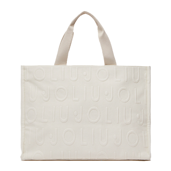 Liu Jo Sac cabas tricot moyen - U Crme- Ref 102 €
