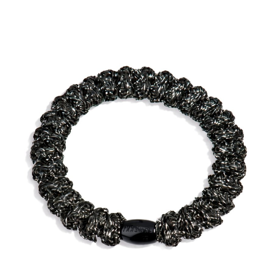 scrunchie-de-renda-cinza-escuro-com-glitter