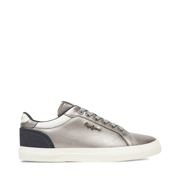 Pepe Jeans baskets mtallises classiques - 40 Gris- Ref 43 €