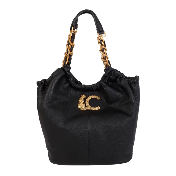 Lola Casademunt Sac cabas motif animal avec dtail de chane - U Noir- Ref 104 €