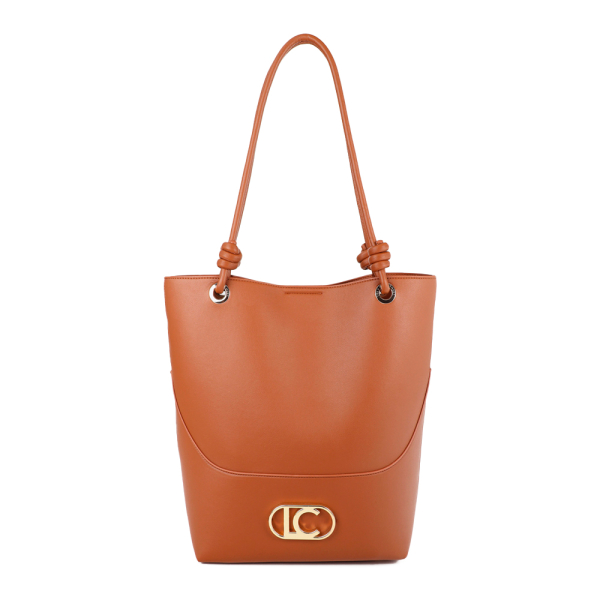 Lola Casademunt Sac cabas avec anses et fond nous - U chameau- Ref 83 €