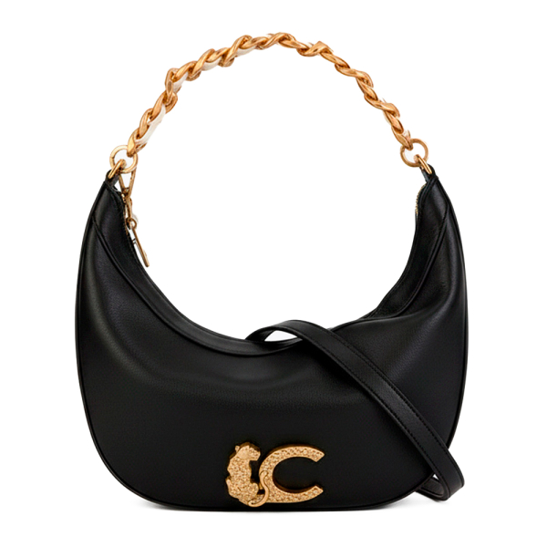Lola Casademunt Sac bandoulire demi-lune - U Noir- Ref 90 €