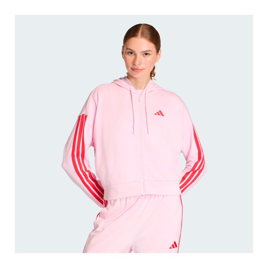 essentials-kapuzenjacke-aus-french-terry-mit-3-streifen