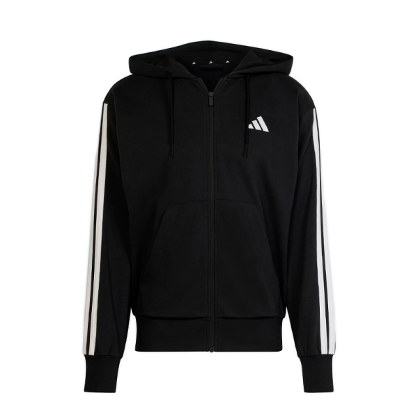 Adidas Vestes en maille et pulls Noir - Veste capuche Essentials French Terry 3 bandes - XL - Ref 55 €