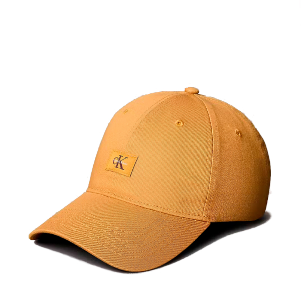 Calvin Klein Casquette avec cusson monogramme tiss - U Jaune- Ref 28 €