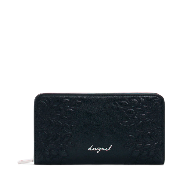 Desigual Portefeuille moyen avec mandalas - U Noir- Ref 35 €