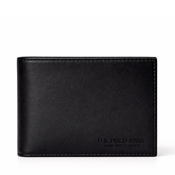 Us Polo Assn Portefeuille WIU6B2675MHAM94 Blue Hill - U Noir- Ref 32 €