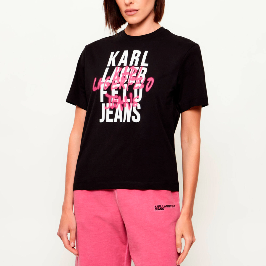 t-shirt-a-logo-graffiti-coupe-classique