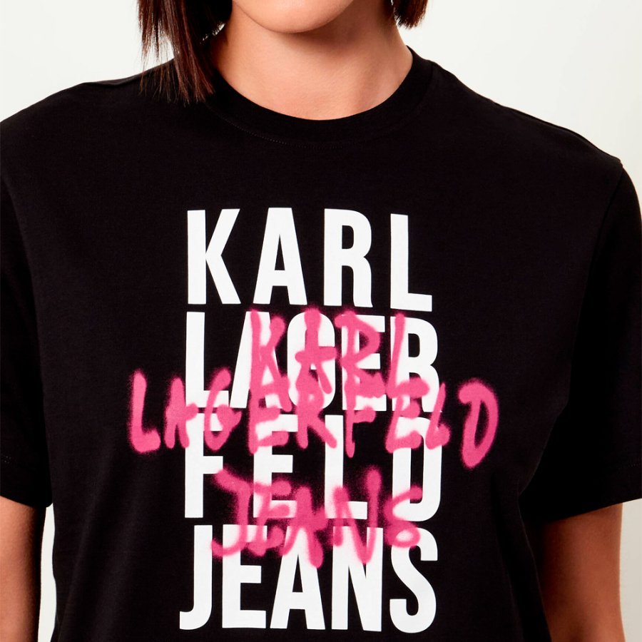 t-shirt-a-logo-graffiti-coupe-classique