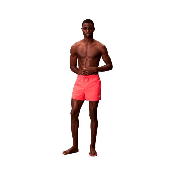 Calvin Klein Vtements de bain Fuchsia - Maillot de bain cordon - Monogramme CK - XL - Ref 31 €