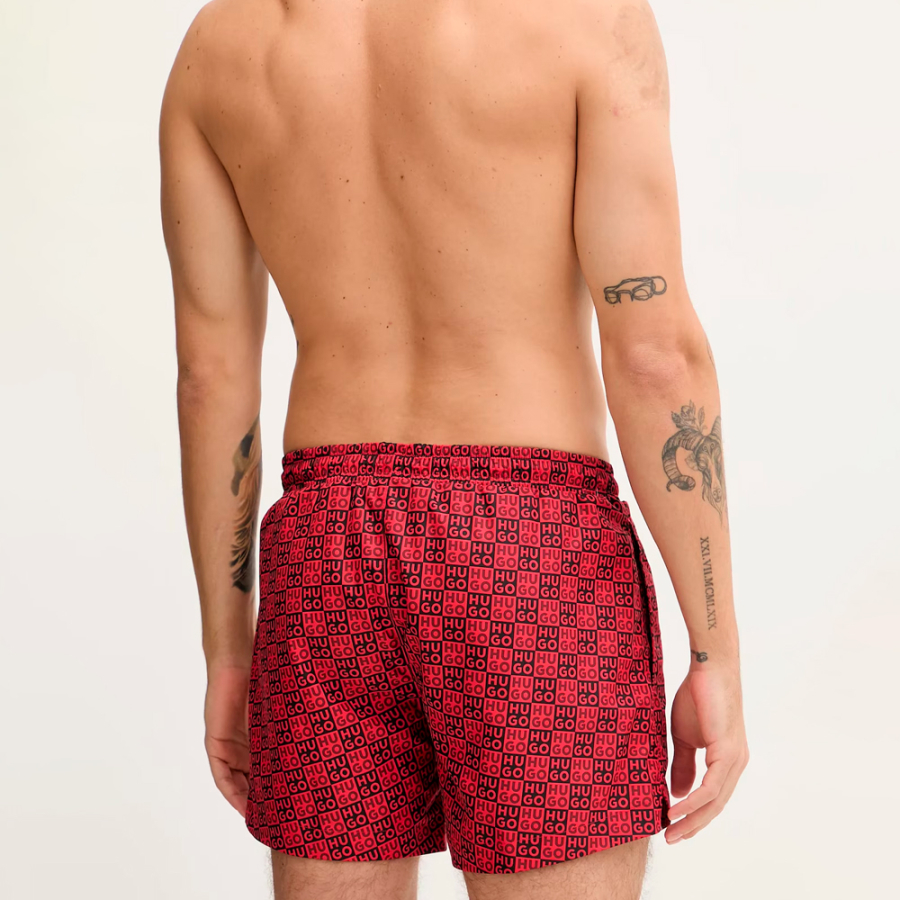 swim-trunks-with-a-checkered-print-and-stacked-logo