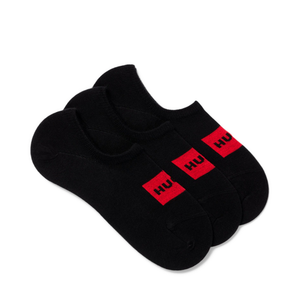 Hugo Boss Chaussettes Noir - Lot de 3 chaussettes invisibles avec logo - 39-42 - Ref 16 €