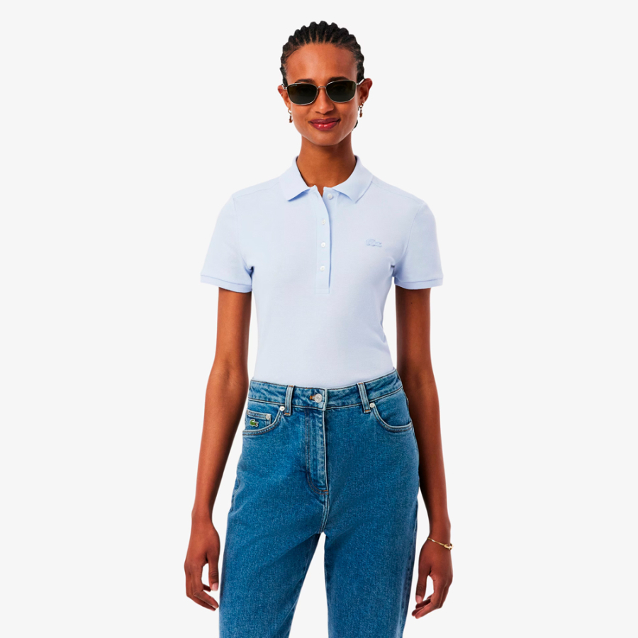 polo-lacoste-pour-femme-en-pique-de-coton-stretch