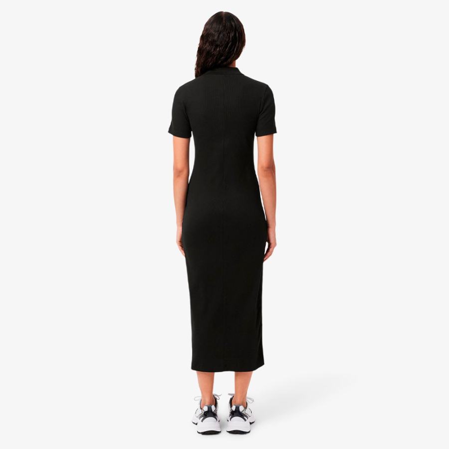 robe-polo-longue-en-coton-cotele