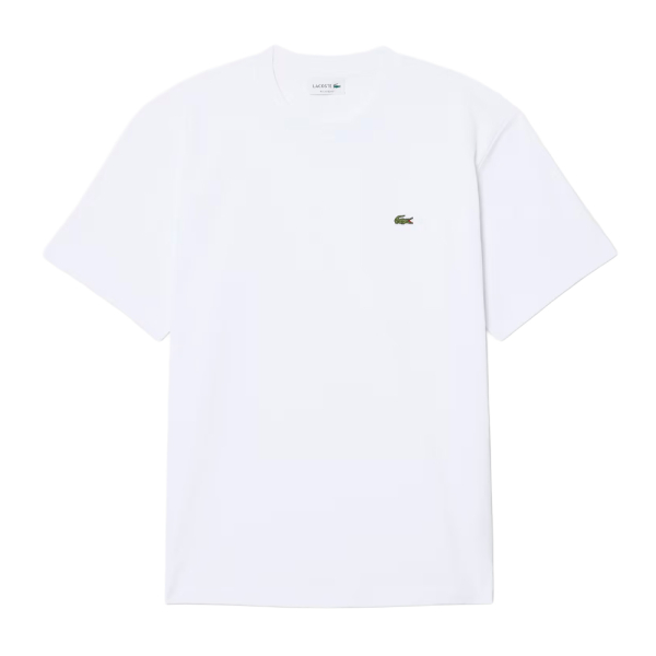 Lacoste T-shirts Blanc - T-shirt en jersey de coton pais - M - Ref 46 €
